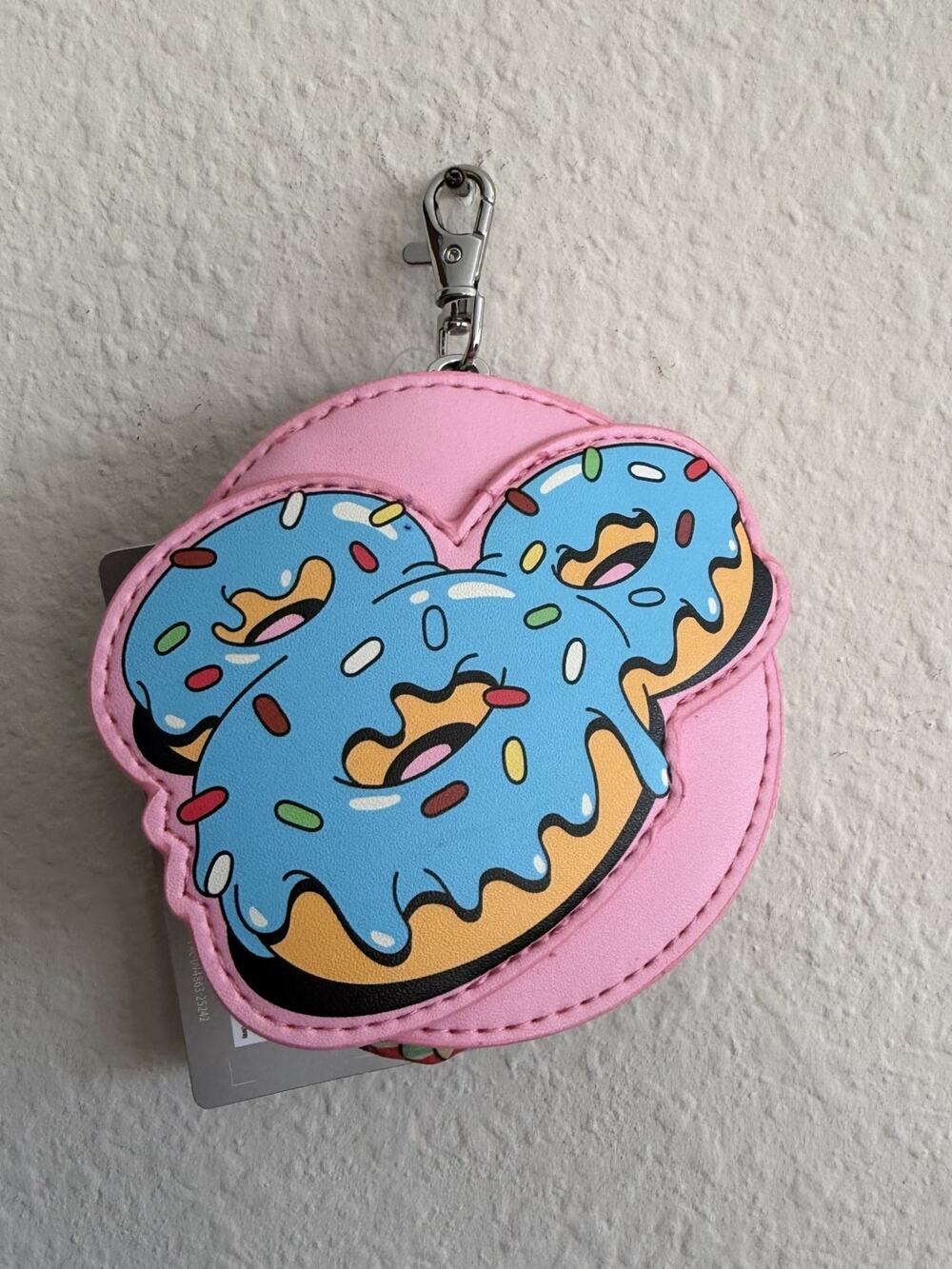 NEW Disney Parks Mickey Snacks Donut Reusable Packable Tote